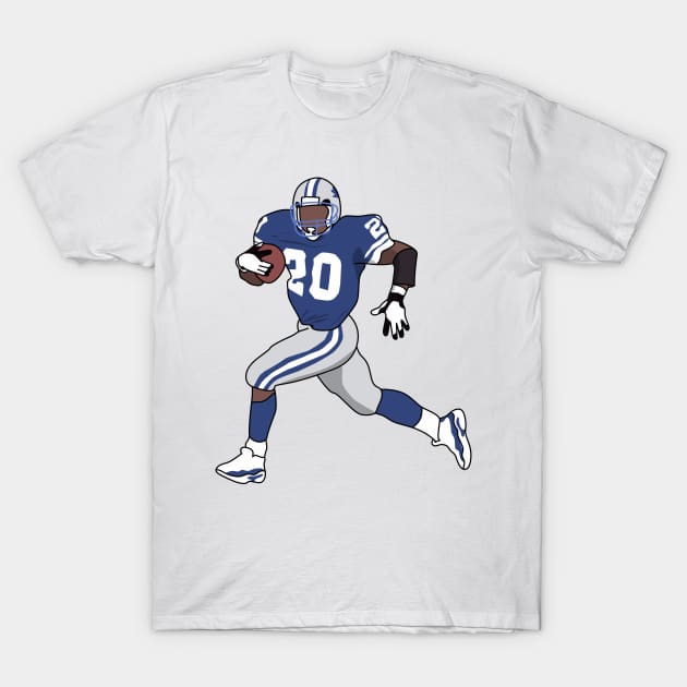 sanders the number 20 T-Shirt by rsclvisual